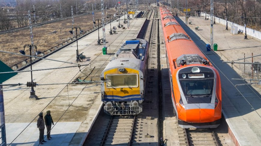 Dream Come True For J&K: First Vande Bharat Train Completes Trial Run From Katra To Srinagar — WATCH