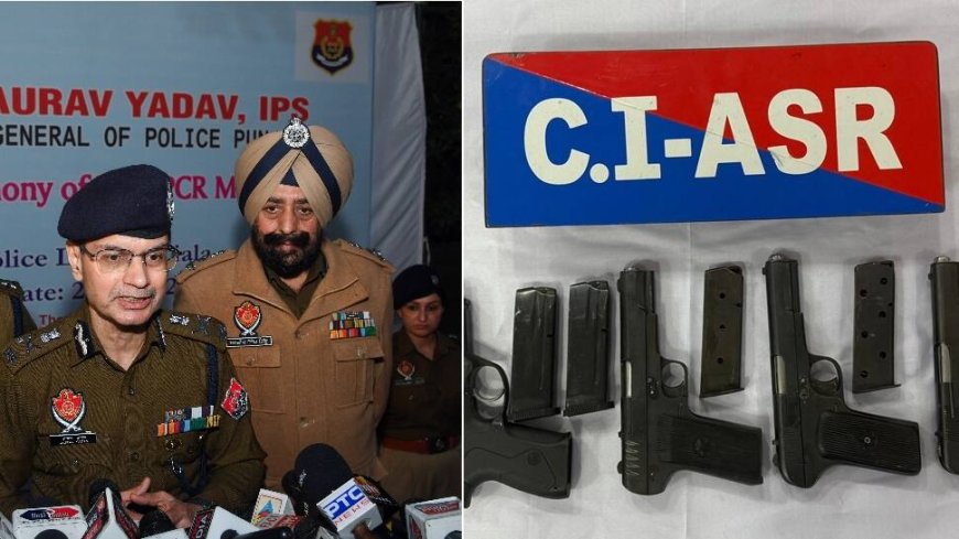 Major Target Killing Bid Foiled In Punjab; Kaushal Chaudhary Gang Members Arrested, Weapons Seized