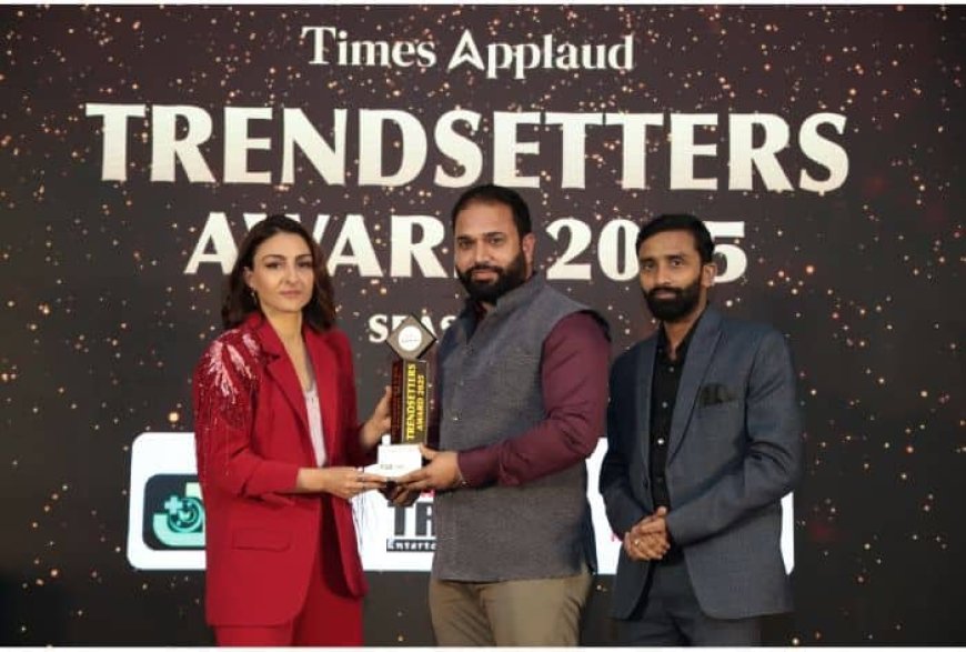 Astrologer Karan Sharma Honoured At Times Applaud’s Trendsetters Award 2025 For Global Astrology Services