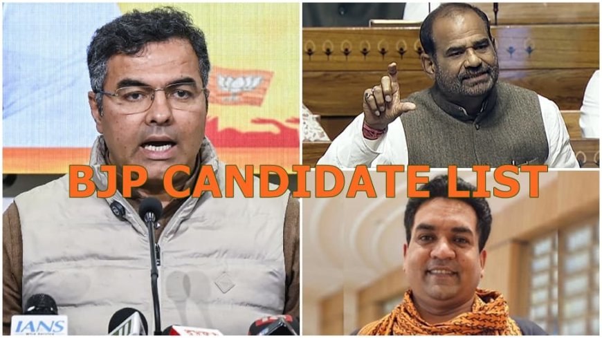 Delhi Elections 2025: Full List Of BJP Candidates And Their Constituencies