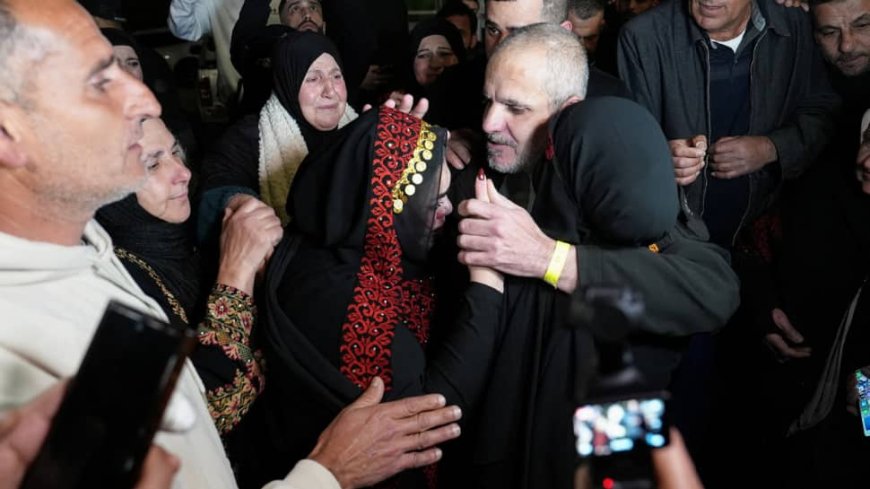 Palestinian Prisoners Freed By Israel Arrive In Ramallah