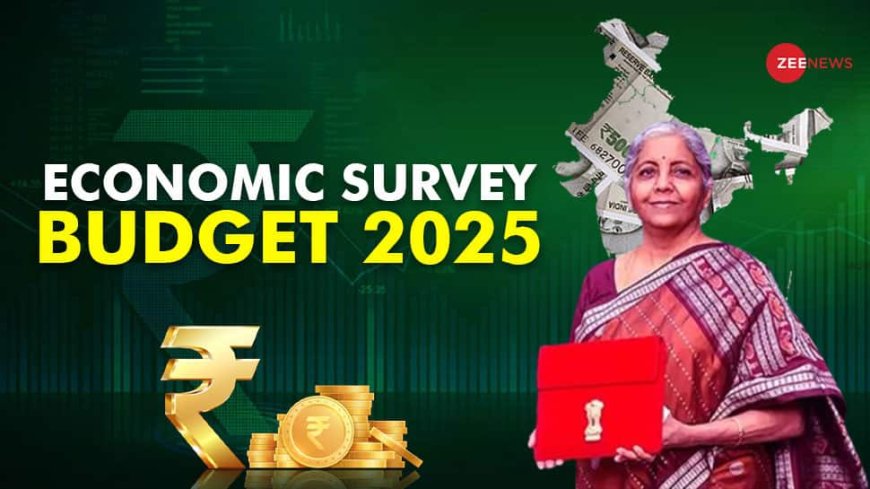 Economic Survey 2025 Likely To Project 6.3-6.8 GDP Growth In FY'26