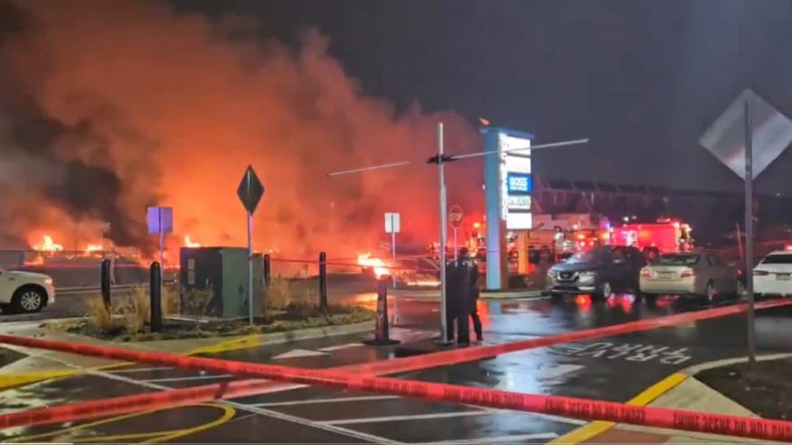 Plane With At Least 2 Aboard Crashes In Philadelphia, Setting Homes Ablaze, Unleashing Fireball