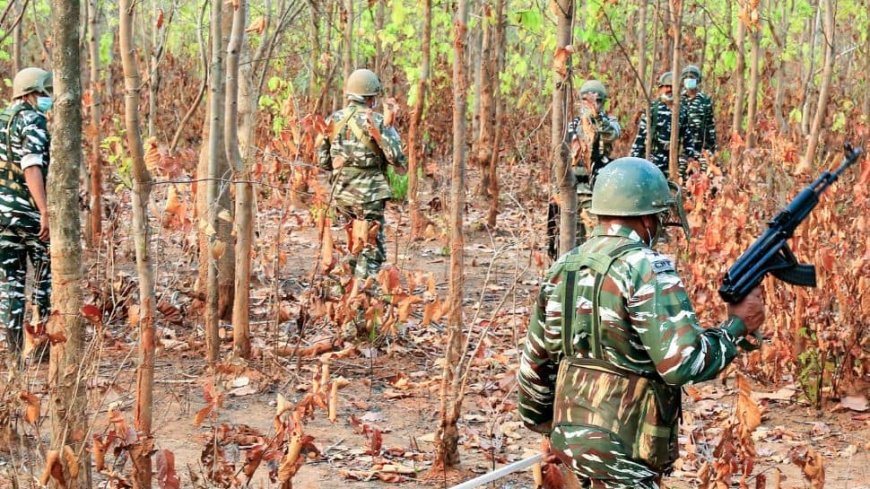 Eight Naxalites Killed In Encounter With Security Forces In Chhattisgarh`s Bijapur