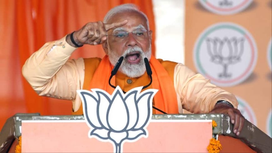 `Jhaadu Ke Tinke Bikhar Rahe Hai`: PM Modi Goes All Out Against AAP As Delhi Poll Campaign Enters Final Stage