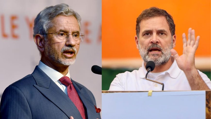 ‘Rahul Gandhi Deliberately Spoke...’: Jaishankar Responds To LoP’s Claims On US Visit