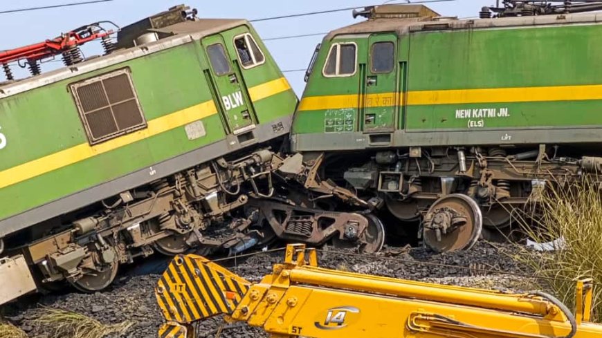 Goods Trains Collide In Freight Corridor Near UP`s Fatehpur, Loco Pilot Injured