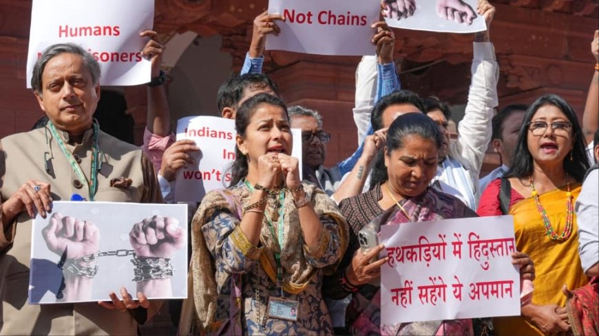 `Way Women Were Treated And...`: Oppn Slams Centre On Deportation Of Indians Staying Illegally In US