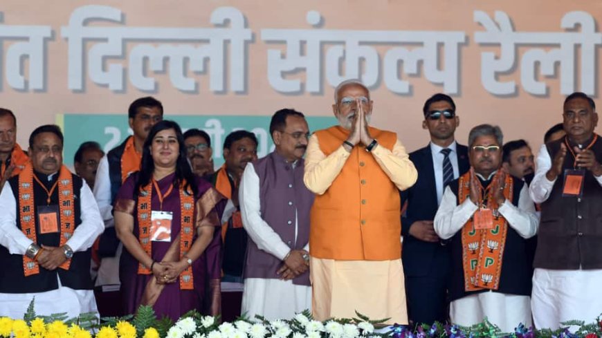 How BJP Struck Gold In Delhi Elections, Riding The Modi Wave