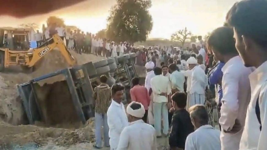 3 Women Labourers, Child Killed As Dumper Truck Falls On Them In Gujarat