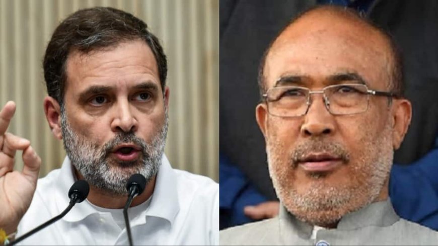 `Public Pressure, SC Probe...`: As Manipur CM Biren Singh Steps Down, Rahul Gandhi Lists Reasons Behind His Resignation