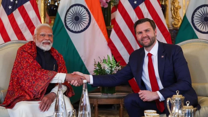 PM Modi Discusses Nuclear Energy With VP JD Vance In Paris; India-US Resume Anti-Submarine Aircraft Deal