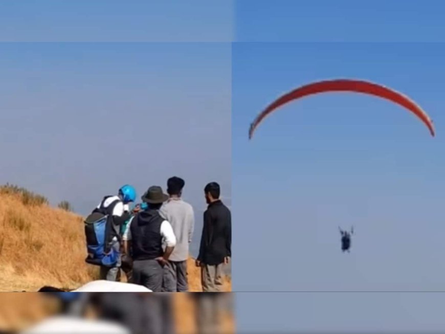 Running Late For Exam, Maharashtra Student Paraglides To College In Viral Video