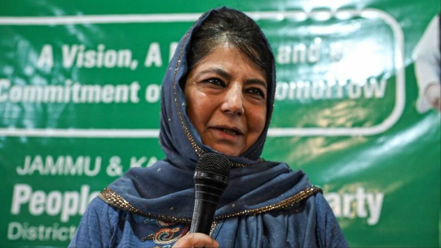 `Come Down From High Horse`: Mehbooba Mufti Jabs BJP, Says Situation In J&K `Not Normal`