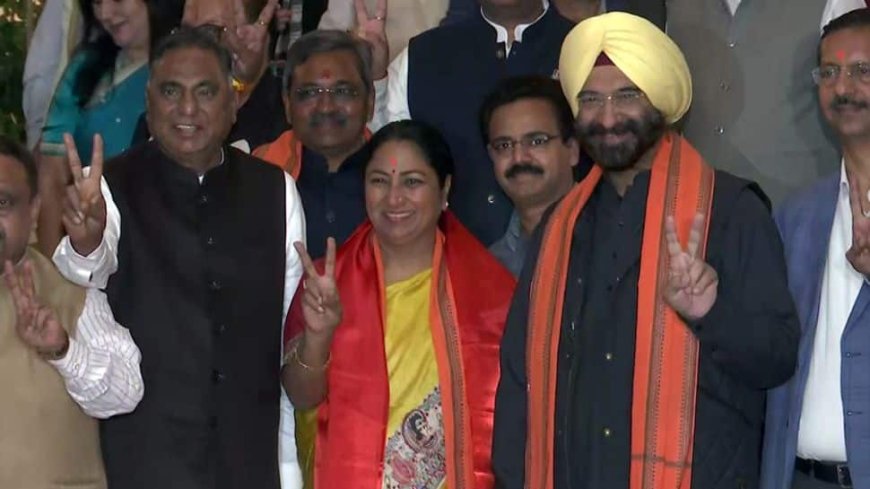 Newly Sworn In Delhi Ministers Promise `Viksit Delhi`