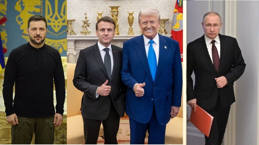 In Meeting With French President Macron, US Prez Trump Says Russia-Ukraine War Could End Within Weeks