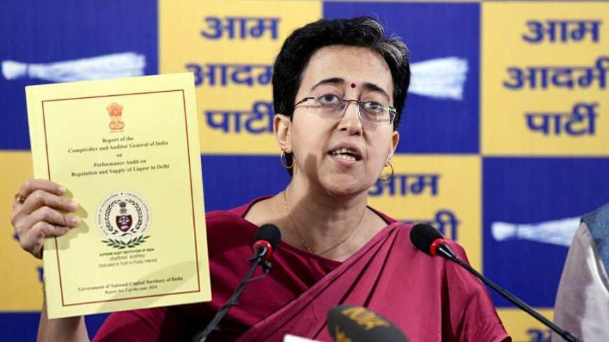 Atishi Cites CAG Report, Blames LG, CBI, ED for Rs 8,900 Cr Revenue Loss