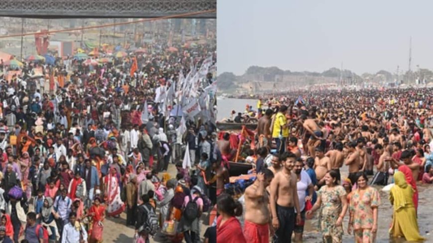 Maha Kumbh 2025 Witnesses Record-Breaking Pilgrimage As Over 1 Crore Devotees Take Holy Dip On Maha Shivratri