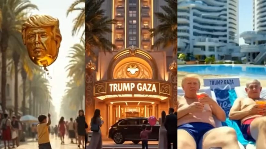 'Trump Gaza Is Finally Here': US Prez Shares AI Video Promotes Gaza As Resort, Sparks Row