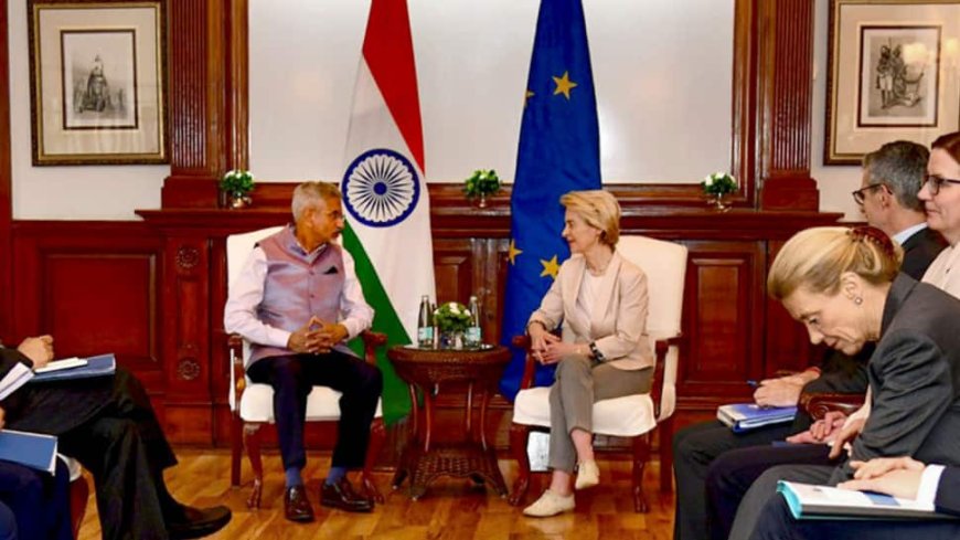 New Era For India-Europe Ties? EU Chief Ursula Von Der Leyen Meets S Jaishankar In Delhi – 10 Points