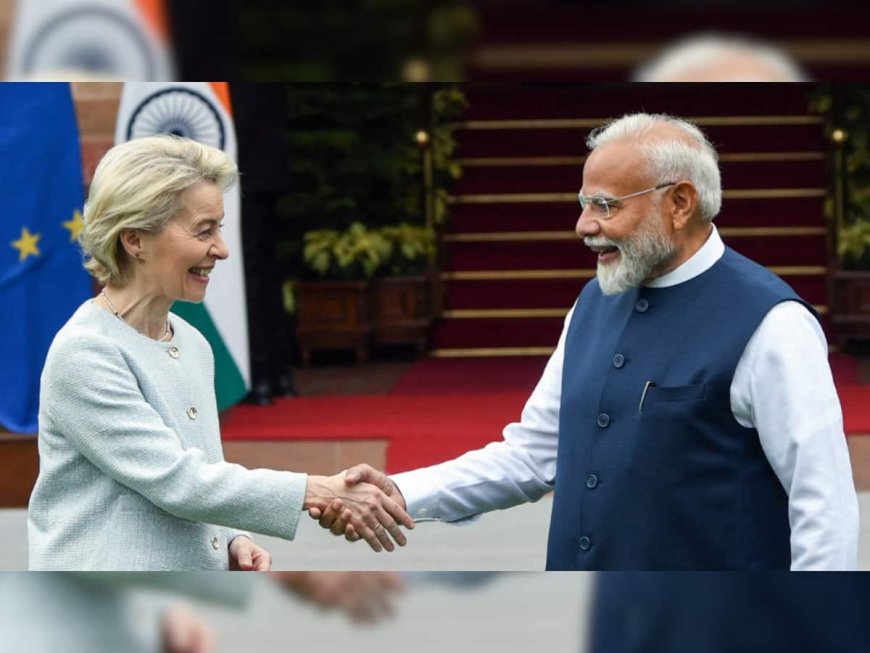 PM Modi Meets EU Chief Ursula von der Leyen As Free Trade Agreement Takes Shape