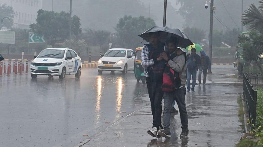 Weather Update: Delhi Sees Rainfall; IMD Issues Yellow Alert For Several States