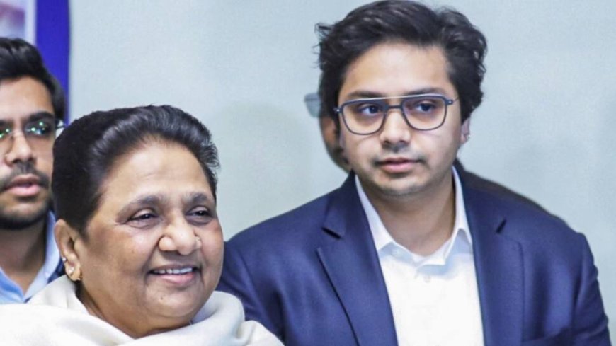 BSP’s Mayawati Expels Nephew Akash Anand Day After Dropping Him As National Coordinator