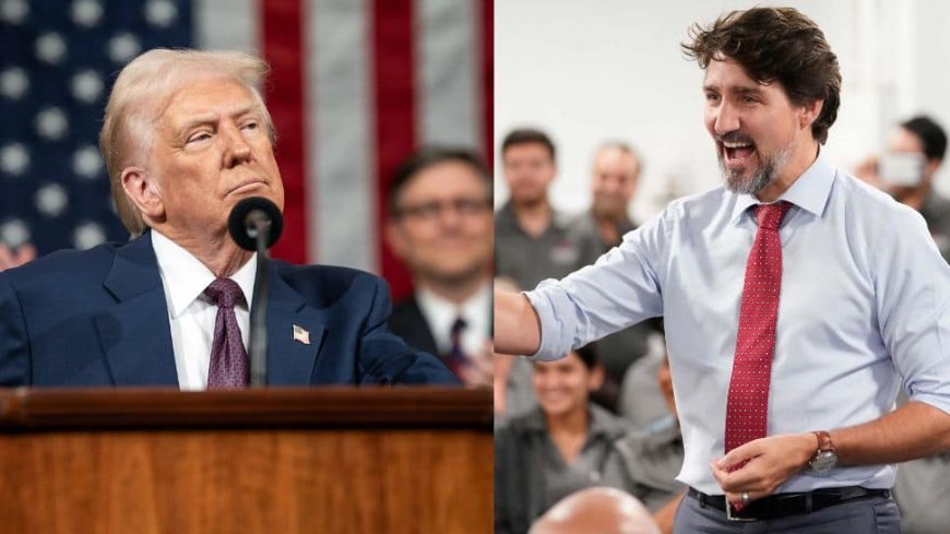 Trump`s Fresh Salvo At Canadian PM, Says, `Trudeau Using US Tariff Row To Stay In Power, Delay Polls`