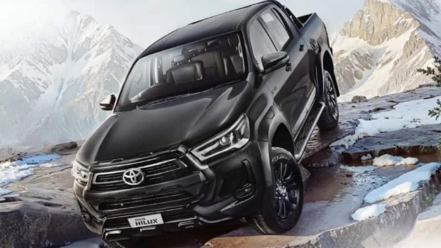 Toyota Hilux Black Edition Launched At Rs 37.90 Lakh - Features And Specifications