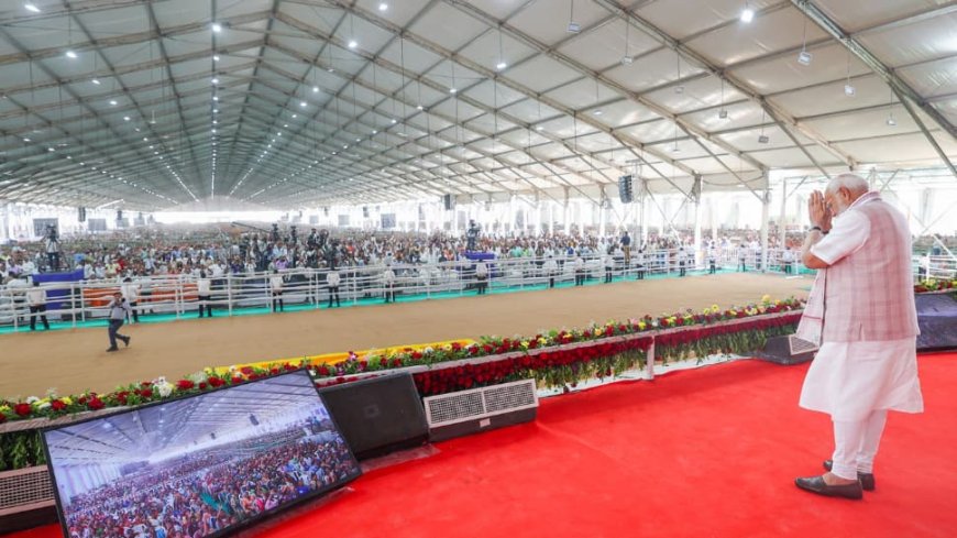 Women Police Personnel Take Charge Of Security At PM’s Event In Navsari