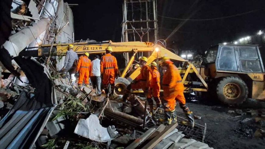 1 Dead As Multi-Storey Factory Collapses In Punjab`s Ludhiana, Rescue Operation On