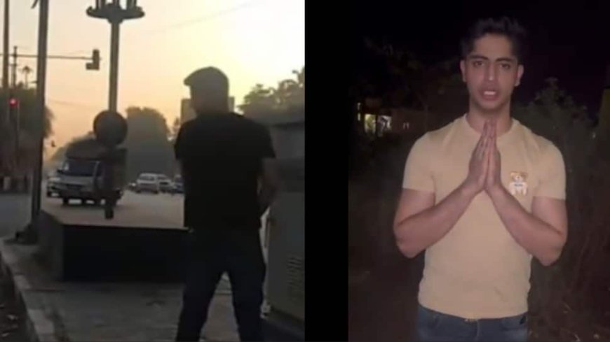 Man Who Stopped BMW To Urinate In Public Apologises In Video, Arrested — WATCH