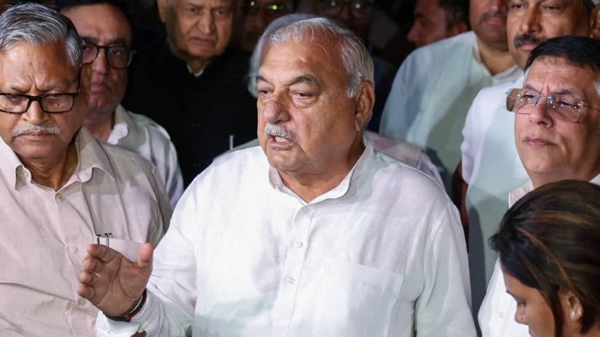 `We Never Contested Seriously...`: Congress Leader Bhupinder Hooda Says `Nothing New` In BJP`s Haryana Civic Poll Victory