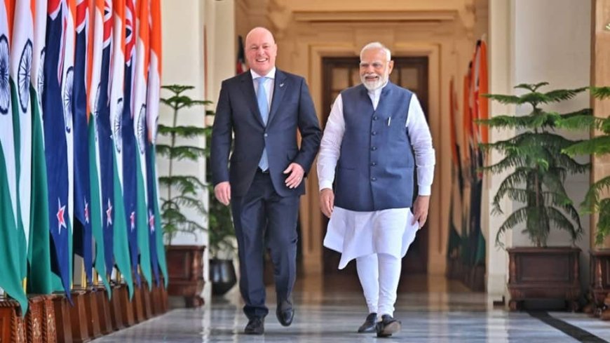 PM Modi Conveys Concerns To Kiwi PM Over Anti-India Activities In New Zealand