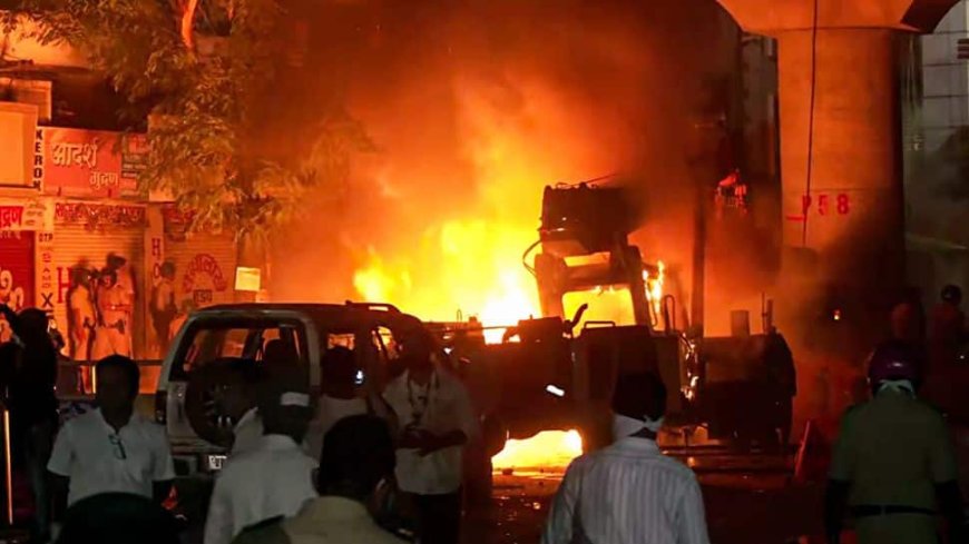 Nagpur Violence Update: Curfew Imposed Under Section 163, Over 20 People Detained - Key Points