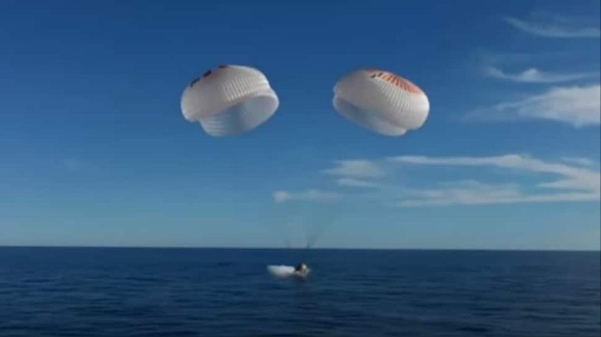 SpaceX Splashdown: Moment When Sunita Williams Returned To Earth After 9 Months — WATCH