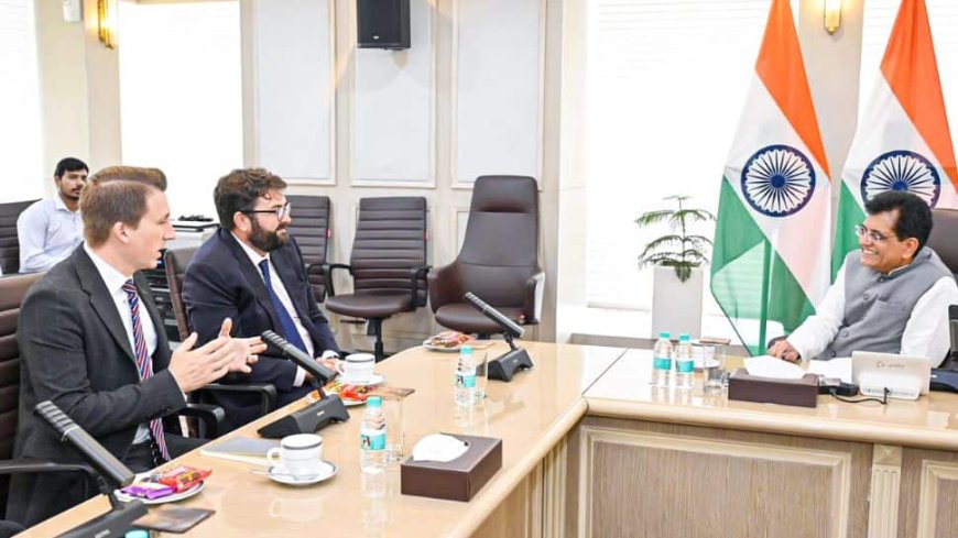 Piyush Goyal Meets Top Execs Of Elon Musk's Starlink On Firm’s India Plans