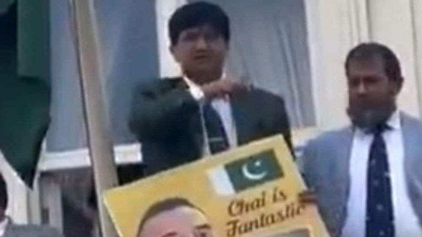 Pak Army Official Sparks Outrage With Throat Slit Gesture At London Protest Against J&K Attack- Video