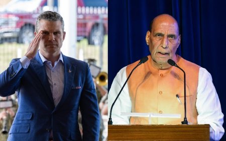 Indo-Pak Tension: After EAM Jaishankar, Now Defence Minister Rajnath Singh Speaks With US counterpart Pete Hegseth