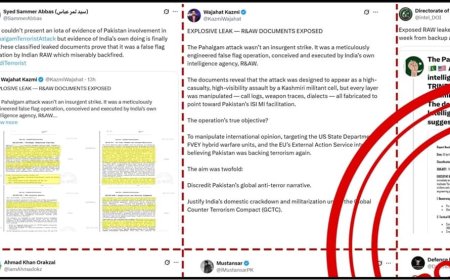 Secret RAW, Indian Army Documents On Action Against Pakistan Leaked? ISI, ISPR Backed Handles Say India Plans....Fact Is....