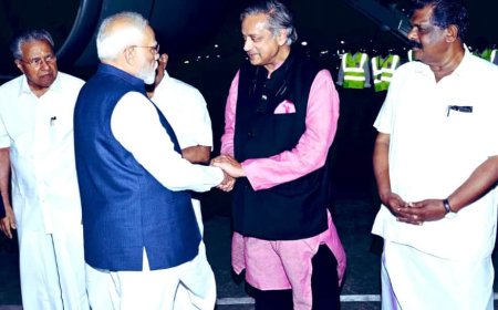 Shashi Tharoor’s ‘Dysfunctional’ Jibe At Delhi Airport On Way To Receive PM Modi