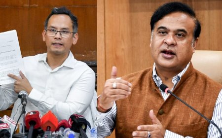 `Congress MP Gaurav Gogoi Stayed In Pakistan For 15 Days, His Kids Are Not Indian Citizen`: Assam CM Himanta Sarma