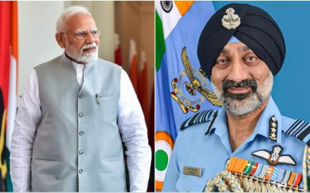 IAF Chief Amar Preet Singh Meets PM Modi Amid Heightened Tensions With Pakistan