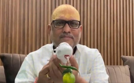 Amid Pahalgam Tension, Congress` Ajay Rai Mocks Centre With Rafale Toy Plane, BJP Hits Back
