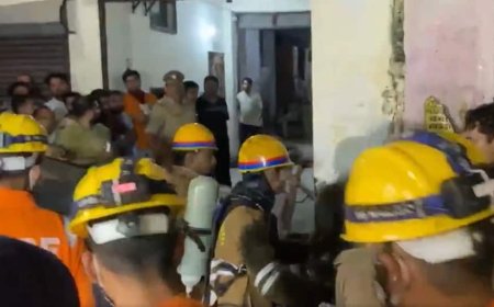 Massive Fire In Kanpur Building: Five Dead Including Three Kids; Blaze Under Control