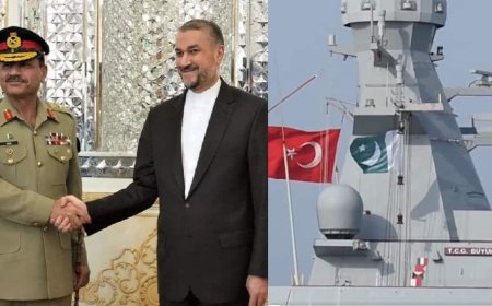 Turkey's Naval Ship, Iran's Foreign Minister Travel To Pakistan Amid India Tension