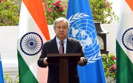 UN Chief Urges `Maximum Restraint` As India-Pakistan Tensions Escalate Post-Pahalgam Attack | VIDEO