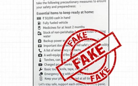 After `Operation Sindoor`, PIB Flags Fake Advisory, Calls For Public Vigilance