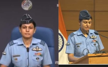 Who Is Wing Commander Vyomika Singh? IAF Helicopter Pilot Who Led Operation Sindoor Briefing