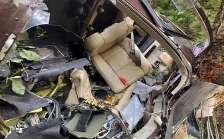 Uttarakhand: 5 Killed In Uttarkashi Helicopter Crash